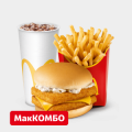 Двойной Филе-о-Фиш МакКомбо Большой